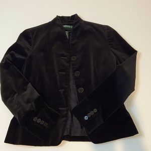 Ralph Lauren suede blazer